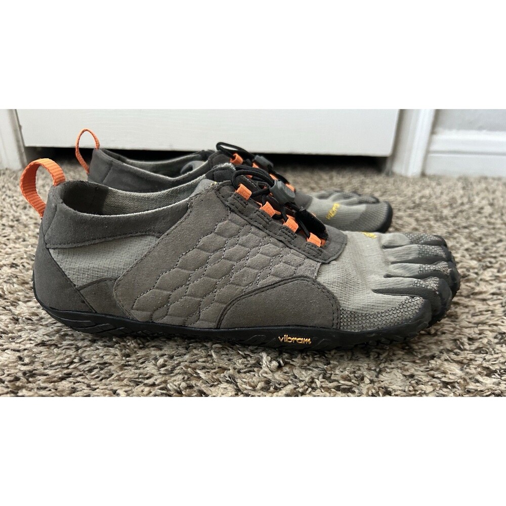 Vibram FiveFingers Trek Ascent Mens 43 (US 9.5-10) Gray Black Orange15M4702